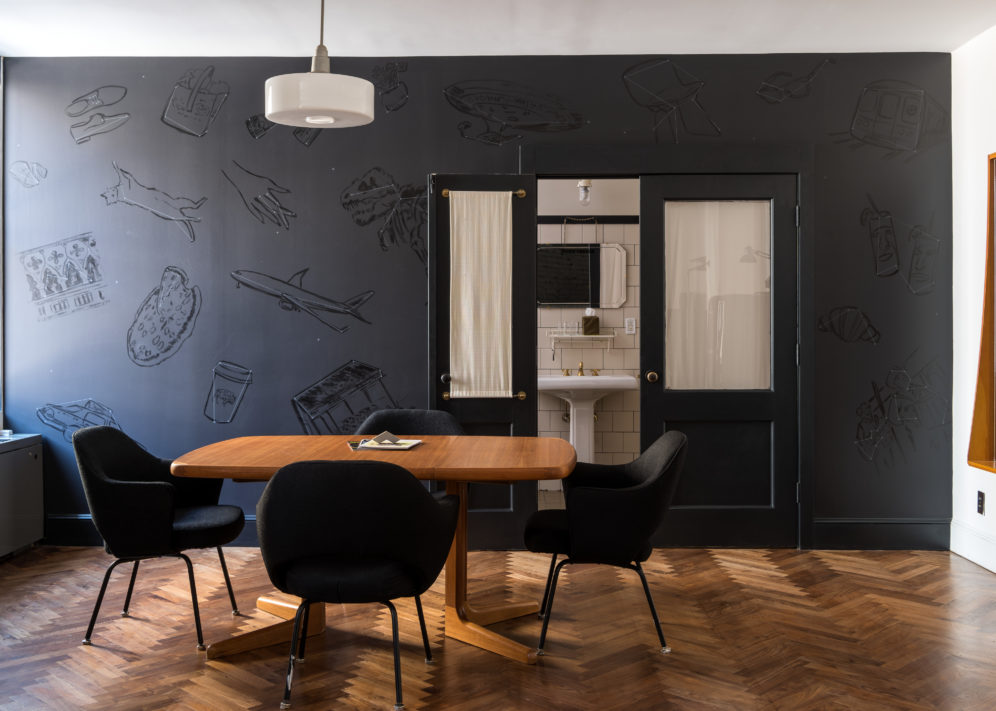 Large rooms found on guest floors feature private bathrooms, tables and additional seating